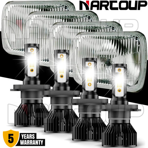 4pcs 4x6 led - hi-lo,